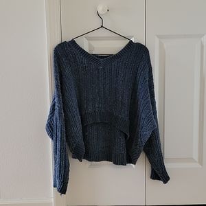 Crop sweater